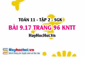 Bài 9.17 trang 96 Toán 11 tập 2 Kết nối tri thức: Tính gia tốc tức thời